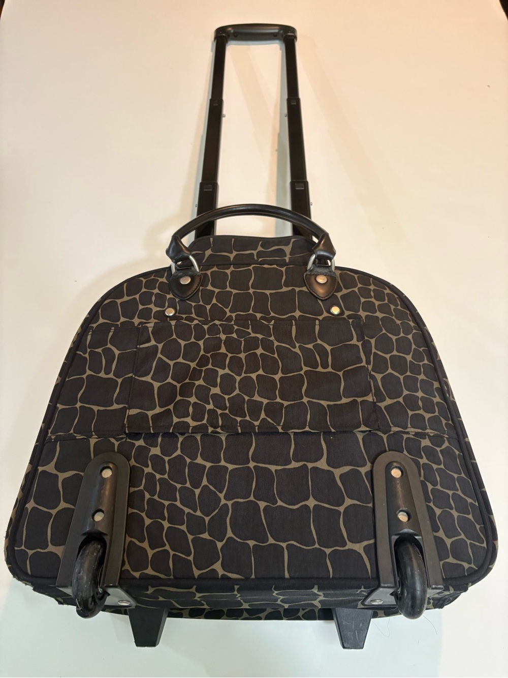 Baggallini Brown Giraffe-Print Laptop Bag - Picture 11 of 16